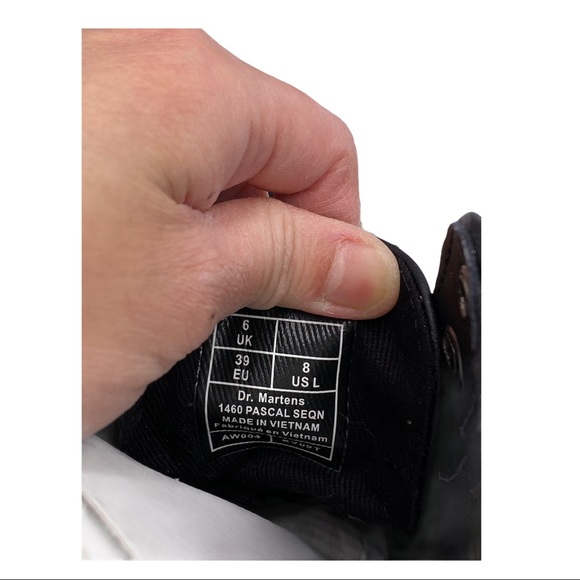 Rare Dr. Martens 1460 Pascal Sequin Boots NIB - Picture 13 of 13
